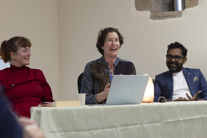 Louise Bromfield, Dr Julia Mossbridge, Rohan Routroy