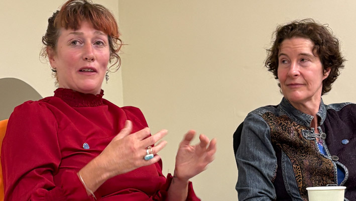 Louise Bromfield, Dr Julia Mossbridge